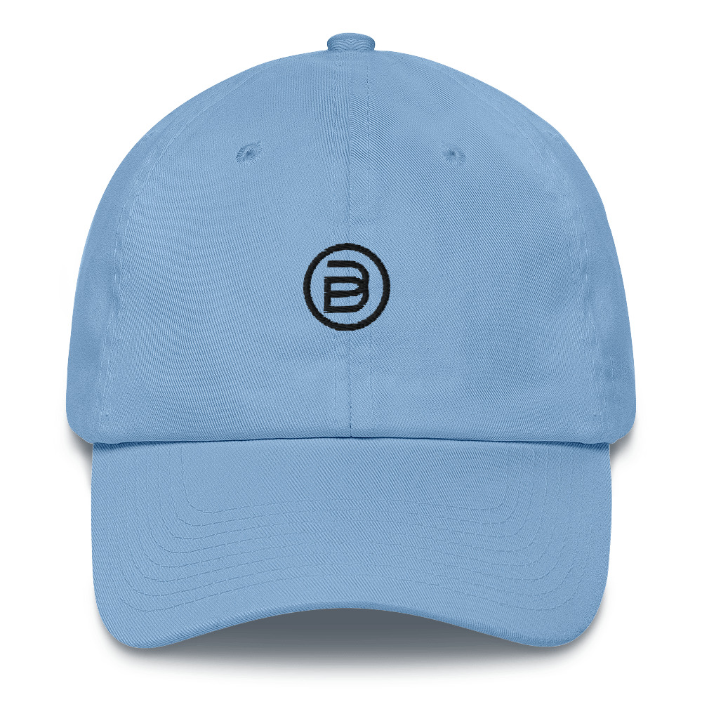 Download BD Logo blk - Cotton Cap Carolina Blue | BD Swag Store